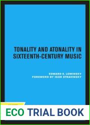 Tonality And Atonality In Sixteenth-century Music (Da Capo Press Music Reprint Series)