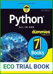 Python All-in-One For Dummies, 3rd Edition