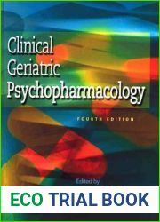 Clinical Geriatric Psychopharmacology