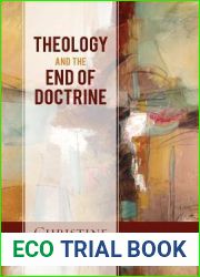 Theology and the End of Doctrine
