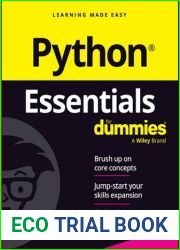 Python Essentials For Dummies (For Dummies (Computer Tech))