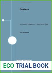 Konduru: structure and integration in a South Indian village