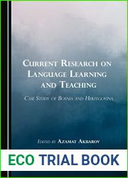 Current Research on Language Learning and Teaching