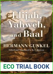 Elijah, Yahweh, and Baal