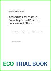 Addressing Challenges in Evaluating School Principal Improvement Efforts