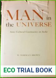 Man in the Universe: Some Cultural Continuities in India