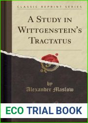 A Study in Wittgenstein|s Tractatus (Classic Reprint)