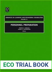 Personnel Preparation (Advances in Learning and Behavioral Disabilities, 21)