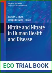 Nitrite and Nitrate in Human Health and Disease (Nutrition and Health)