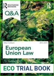 Q and A European Union Law 2013-2014 (Questions and Answers)