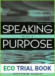 Speaking With a Purpose