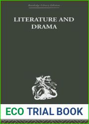 Literature and Drama: with special reference to Shakespeare and his contemporaries