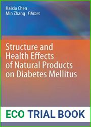 Structure and Health Effects of Natural Products on Diabetes Mellitus
