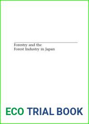 Forestry and the Forest Industry in Japan