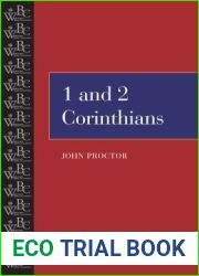 First and Second Corinthians (Westminster Bible Companion)