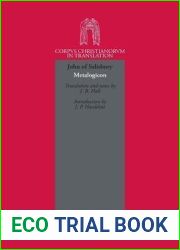 John of Salisbury: Metalogicon (Corpus Christianorum in Translation, 12)