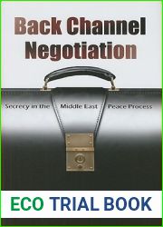 Back Channel Negotiation: Security in Middle East Peace Process (Syracuse Studies on Peace and Conflict Resolution)