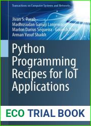 Python Programming Recipes for IoT Applications (Transactions on Computer Systems and Networks)