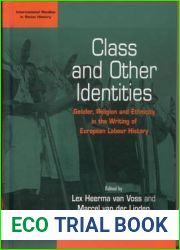 Class and Other Identities: Gender, Religion, and Ethnicity in the Writing of European Labour History (International Studies in Social History, 2)