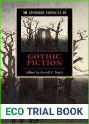 The Cambridge Companion to Gothic Fiction (Cambridge Companions to Literature)