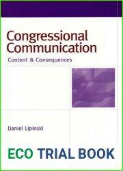 Congressional Communication: Content and Consequences