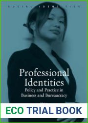 Professional Identities: Policy and Practice in Business and Bureaucracy (Social Identities, 3)
