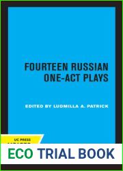 Fourteen Russian One-Act Plays