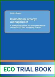 International synergy management: A strategic approach for raising efficiencies in the cross-border interaction process