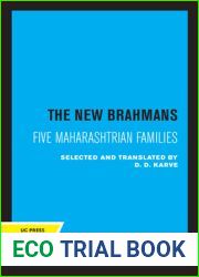 The New Brahmans: Five Maharashtrian Families