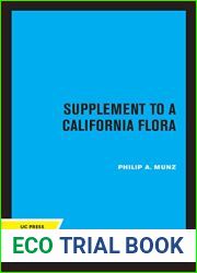 Supplement to A California Flora