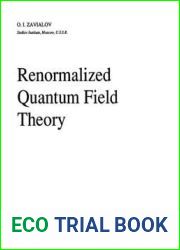 Renormalized Quantum Field Theory