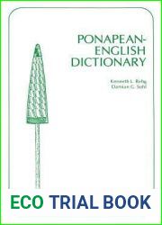 Ponapean English Dictionary|