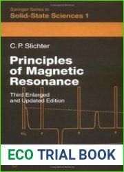 Principles of Magnetic Resonance