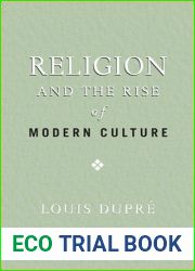 Religion and the Rise of Modern Culture (ND Erasmus Institute Books)