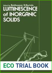 Luminescence of Inorganic Solids