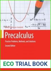 Precalculus second edition