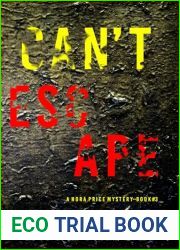 Can|t Escape (A Nora Price FBI Suspense Thriller - Book Three)