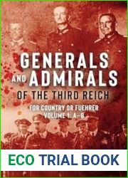 Generals and Admirals of Third Reich, v.1
