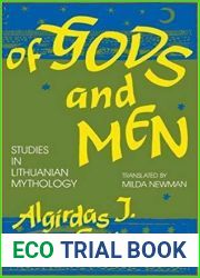 Of Gods and Men: Studies in Lithuanian Mythology (Midland Book)