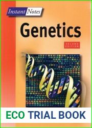 BIOS Instant Notes in Genetics