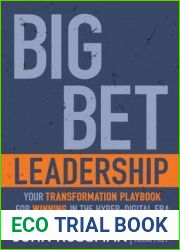 Big Bet Leadership: Playbook for Winning