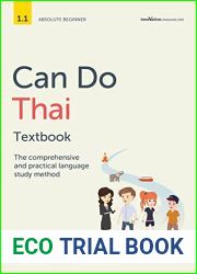 Can Do Thai Textbook: The comprehensive and practical language study method