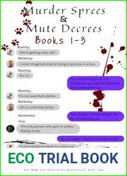 Murder Sprees and Mute Decrees Books 1-3