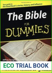The Bible For Dummies by Jeffrey Geoghegan (2002-10-15)