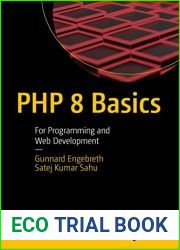 PHP 8 Basics: For Programming and Web Development