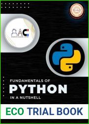 Fundamentals of python in a nutshell