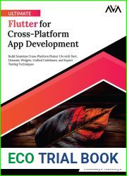 Ultimate Flutter for Cross-Platform App Development