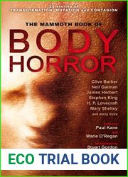 The Mammoth Book of Body Horror (Mammoth Books) by Marie O|Regan, Paul Kane, Barbie Wilde (2012) Paperback