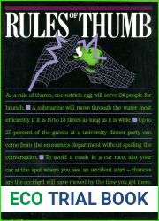 Rules of Thumb