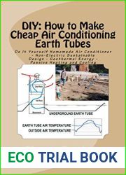 DIY: How to Make Cheap Air Conditioning Earth Tubes: Do It Yourself Homemade Air Conditioner - Non-Electric Sustainable Design - Geothermal Energy - Passive Heating and Cooling